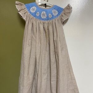 Molly Pop Sand Dollar Smocked dress